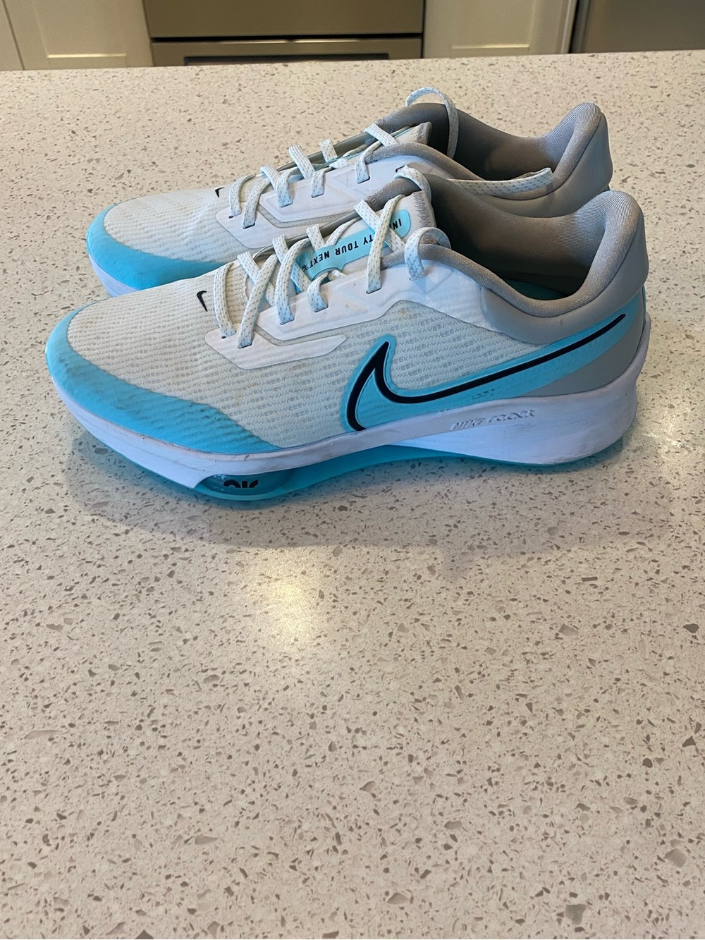 Nike Air Zoom Infinity Tour NEXT% Wide “White Copa” Golf Shoes Women’s 9.5